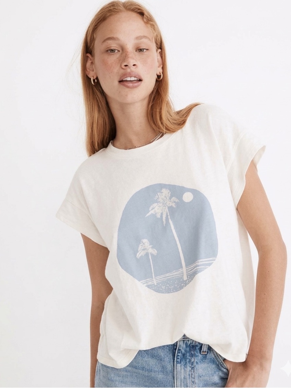 🌴✨ Madewell x Walker Noble 
Studios Palm Tree Tee - XS ✨🌴